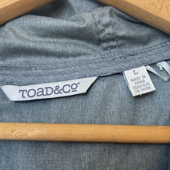 Toad & Co Sojourner Jacket Grey Size Large - Picture 6 of 10